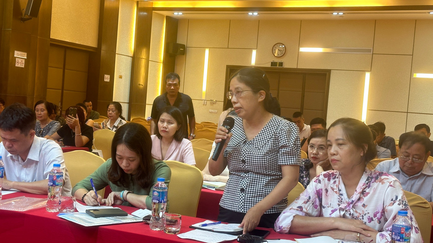 Đại diện Sở Văn hóa Thể thao Hà Nội trao đổi tại Hội nghị Đại diện Sở Văn hóa Thể thao Hà Nội trao đổi tại Hội nghị