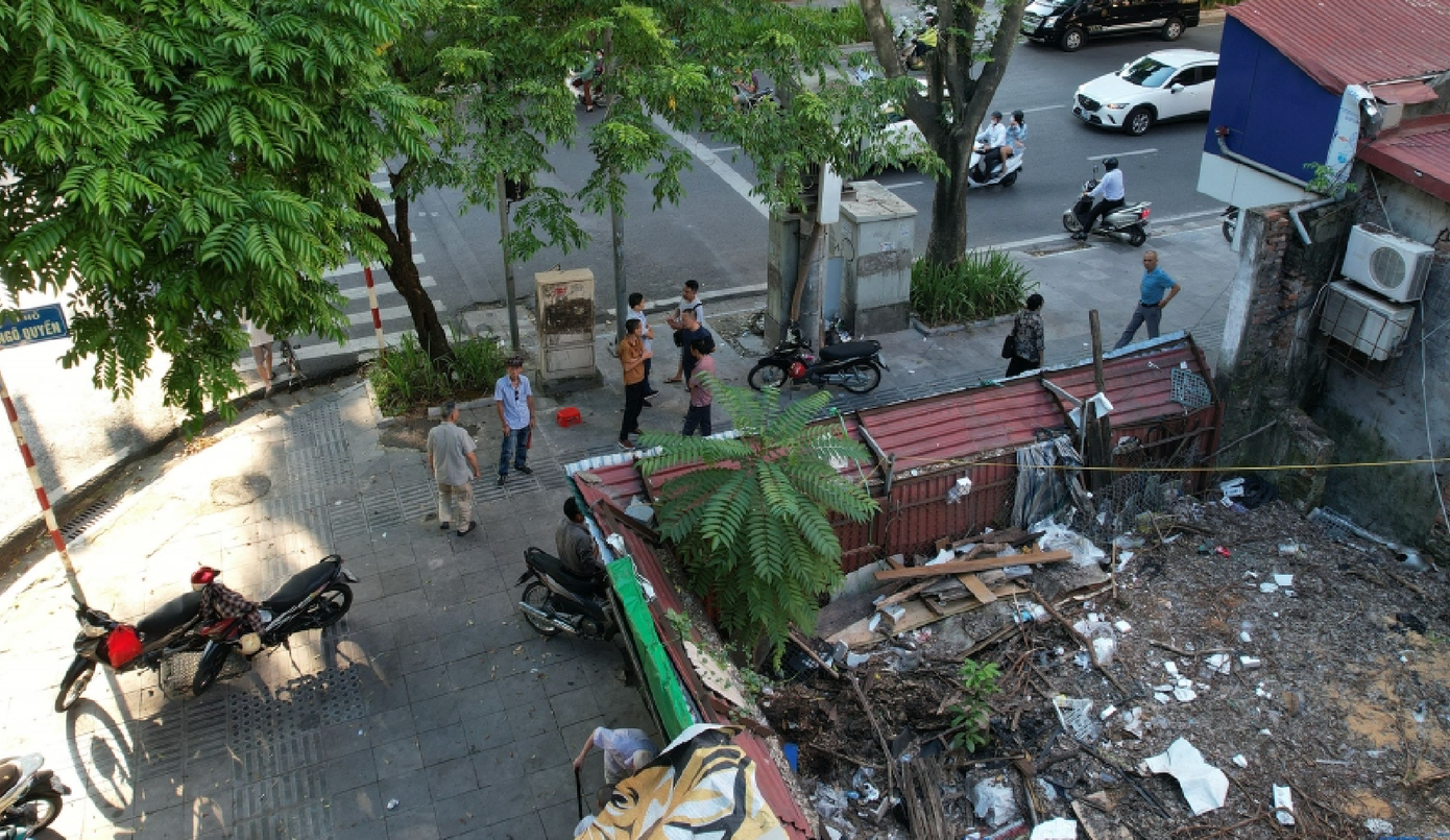 Khu vực thực hiện dự án xây dựng Trường tiểu học Võ Thị Sáu