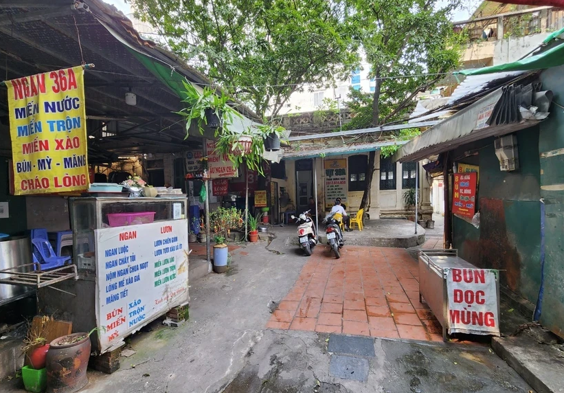 Khuôn viên khu vực nằm trong diện cưỡng chế thu hồi đất Khuôn viên khu vực nằm trong diện cưỡng chế thu hồi đất