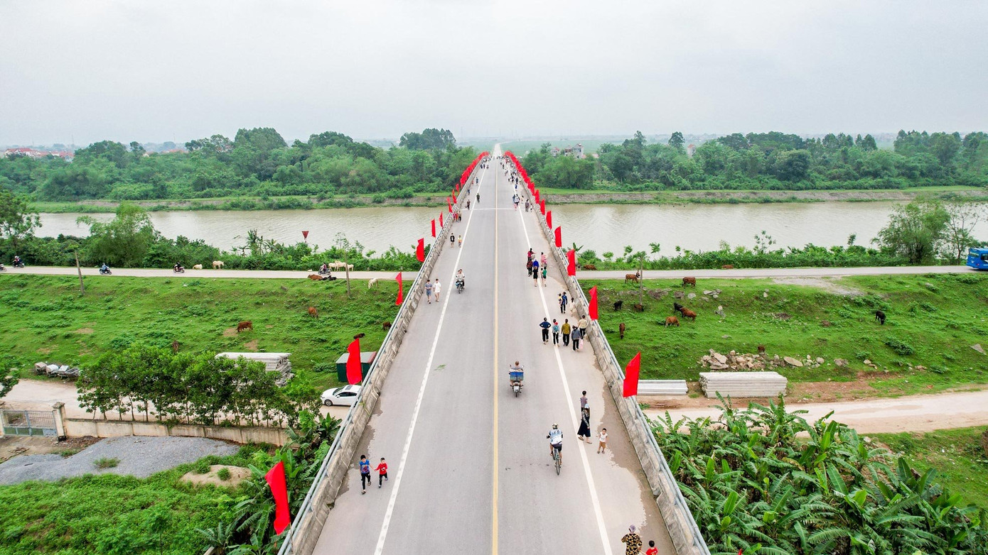 Dự án Xây dựng tuyến đường kết nối cầu vượt sông Cầu (cầu Xuân Cẩm) đến nút giao Bắc Phú của tuyến QL3 mới Hà Nội - Thái Nguyên có tổng chiều dài là hơn 4,2km.