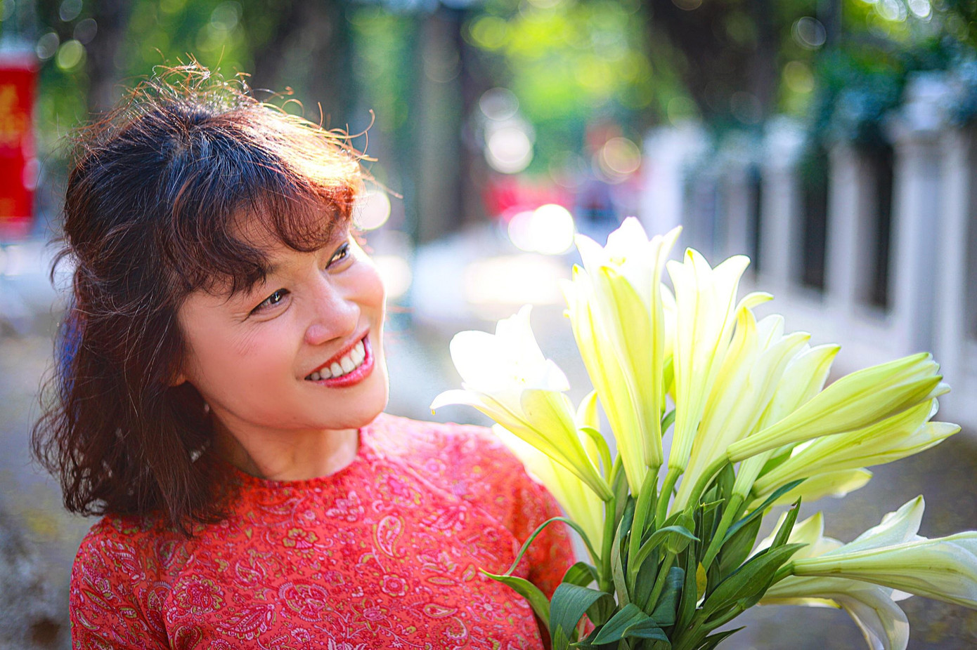 Hình ảnh trẻ trung của Tú Oanh khác hẳn với bà Bích trên màn ảnh. Ảnh: NVCC Hình ảnh trẻ trung của Tú Oanh khác hẳn với bà Bích trên màn ảnh. Ảnh: NVCC