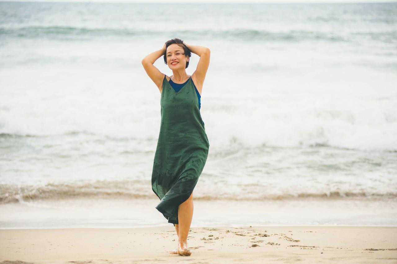 Tú Oanh không đặt nặng việc phải khẳng định vị trí trong nghề bằng được. Ảnh: NVCC Tú Oanh không đặt nặng việc phải khẳng định vị trí trong nghề bằng được. Ảnh: NVCC