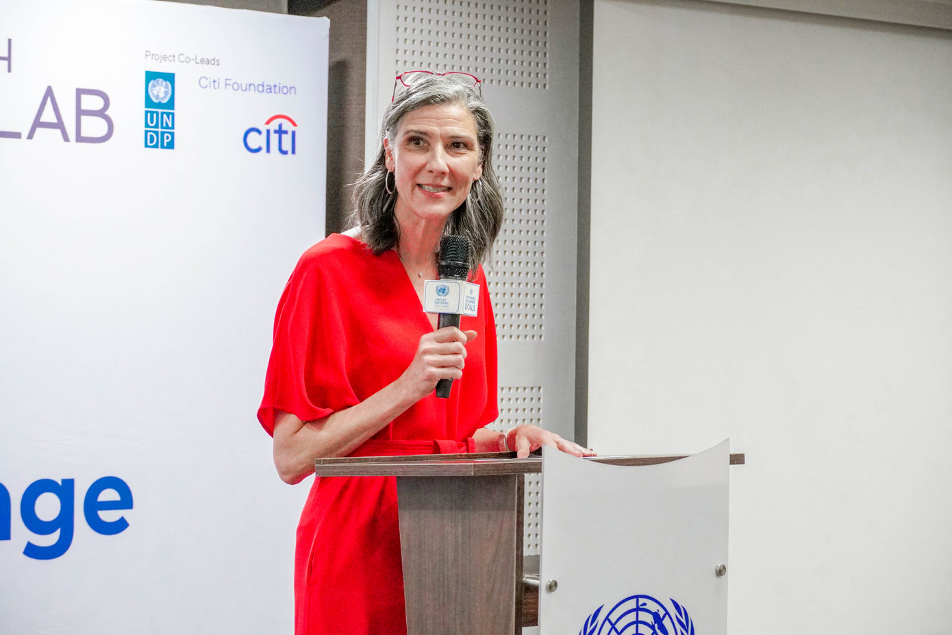 Bà Ramla Khalidi, Trưởng Đại diện Thường trú của UNDP tại Việt Nam.