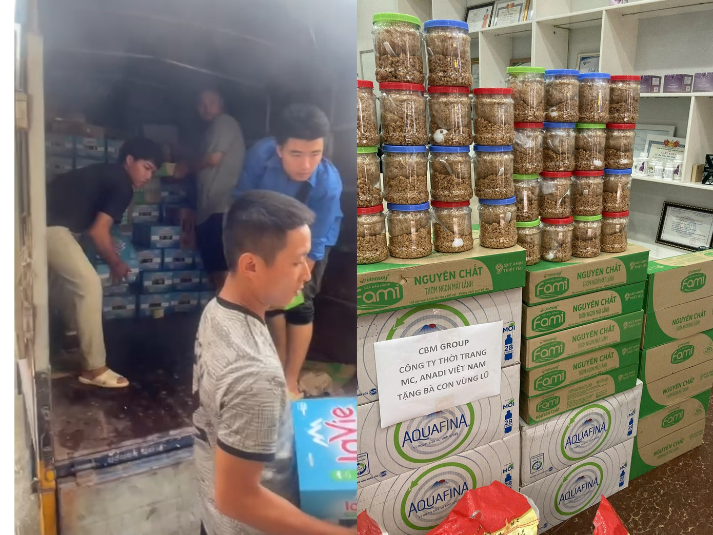 Trước đó, nhiều đồ dùng thiết yếu khác cũng đã được các đại lý của MC Việt Nam tại Thái Nguyên, Cao Bằng chuyển đến các điểm lũ tại địa phương. Trước đó, nhiều đồ dùng thiết yếu khác cũng đã được các đại lý của MC Việt Nam tại Thái Nguyên, Cao Bằng chuyển đến các điểm lũ tại địa phương.