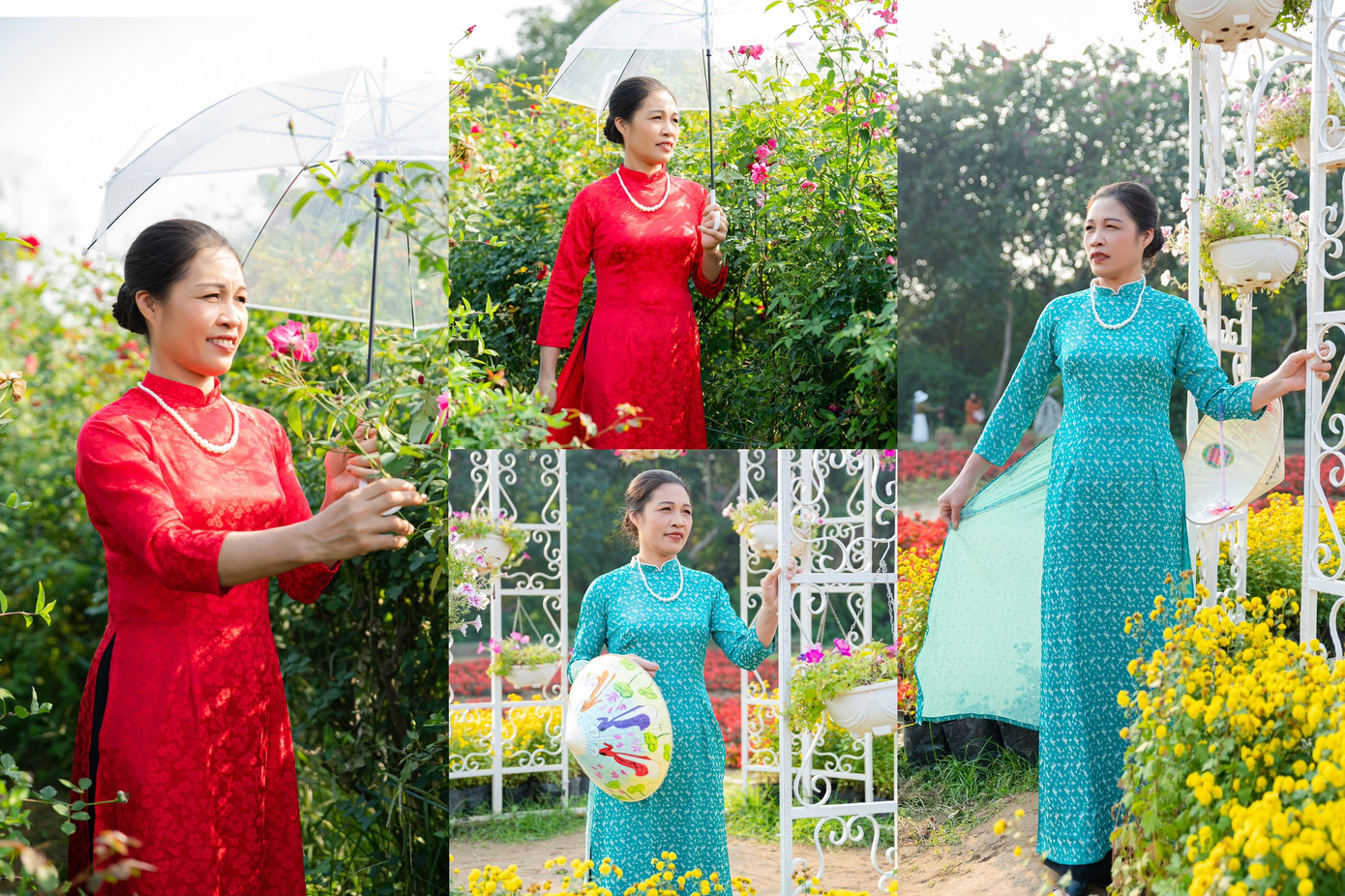 Chị Liên xúc động cho biết đây là lần đầu tiên trong đời được trang điểm và mặc áo dài đẹp như thế này. Chị cũng chưa bao giờ nghĩ đến việc có một ảnh Tết với áo dài... Chị Liên xúc động cho biết đây là lần đầu tiên trong đời được trang điểm và mặc áo dài đẹp như thế này. Chị cũng chưa bao giờ nghĩ đến việc có một ảnh Tết với áo dài...