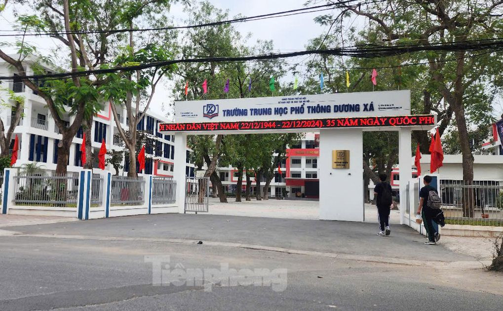 Trường THPT Dương Xá đã hoàn thành cải tạo, hiện có cơ sở vật chất khang trang, đáp ứng nhu cầu dạy và học