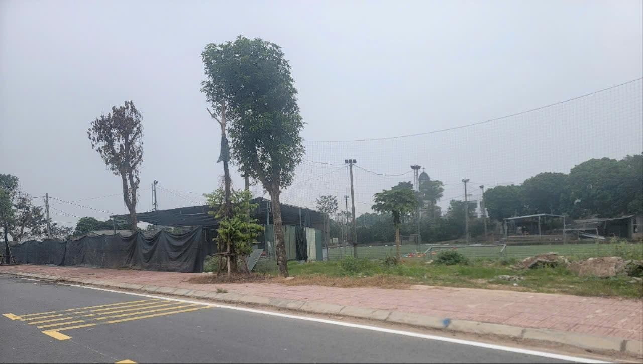 Hiện trường nơi bà T. bị hành hung Hiện trường nơi bà T. bị hành hung