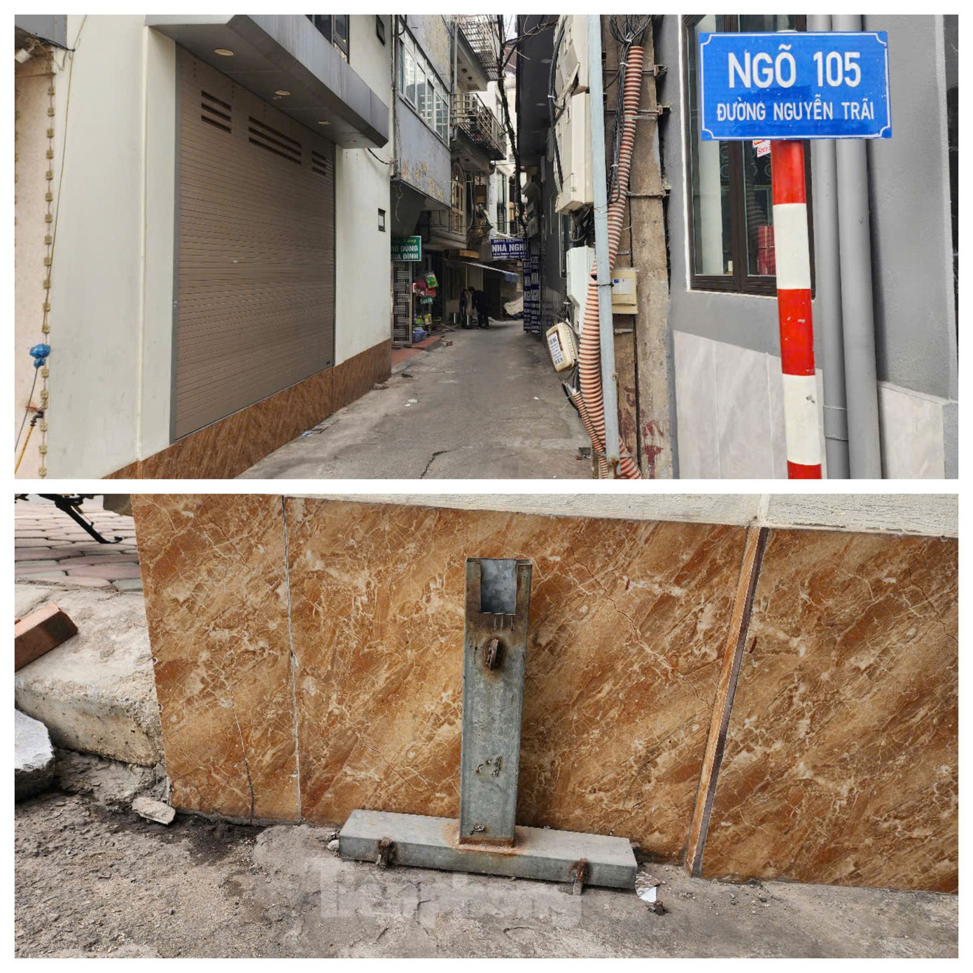 Khoảng 2 năm qua, người dân tại các ngõ 14, 44, 58 (khu dân cư Cơ khí 2B) và 105, 94, 126, 144 Nguyễn Trãi (phường Thượng Đình, quận Thanh Xuân) đã tự dựng barie đầu ngõ để hạn chế xe máy đi vào giờ cao điểm. Được biết, những con ngõ nhỏ này một đầu nối ra phố Thượng Đình, đầu còn lại dẫn ra trục đường chính Nguyễn Trãi. Vào giờ cao điểm, nhiều người và phương tiện từ Thượng Đình muốn di chuyển theo hướng Tây Sơn đã đi vào ngõ này đến đường Nguyễn Trãi rồi lên cầu vượt Ngã Tư Sở để tiết kiệm thời gian