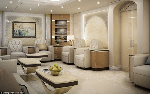 Choáng ngợp 'dinh cơ nghìn tỷ' trên máy bay Boeing 747 ảnh 8