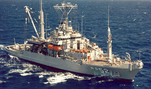 Tàu cứu hộ USNS Salvor của Hải quân Mỹ 