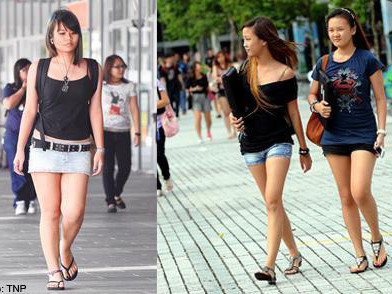 Nữ sinh Singapore 