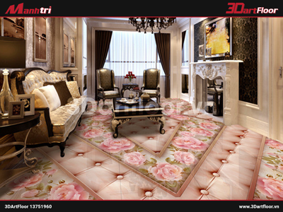 Gạch 3D lát sàn – Xu hướng mới không thể bỏ qua ảnh 2