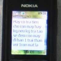 Tin nhắn do một con bạc tự soạn 