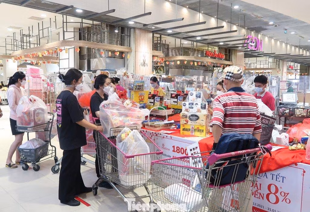 Mua hàng còn được gói quà miễn phí tại siêu thị