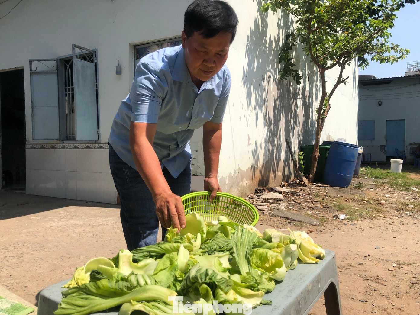 Dù thu nhập không bao nhiêu nhưng chị Bùi Thị Thủy đã làm hơn 40kg dưa muối chua tặng xóm trọ ăn Tết. Dù thu nhập không bao nhiêu nhưng chị Bùi Thị Thủy đã làm hơn 40kg dưa muối chua tặng xóm trọ ăn Tết.