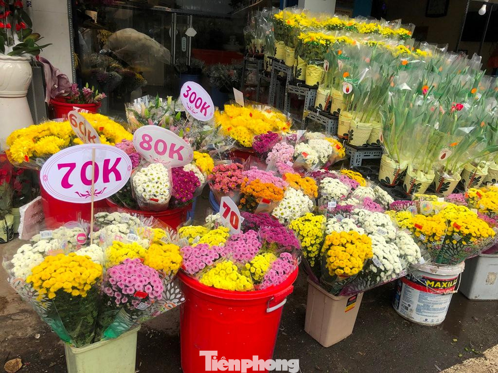 Hoa có bảng giá rõ ràng, khách ưng loại nào chọn loại đó.