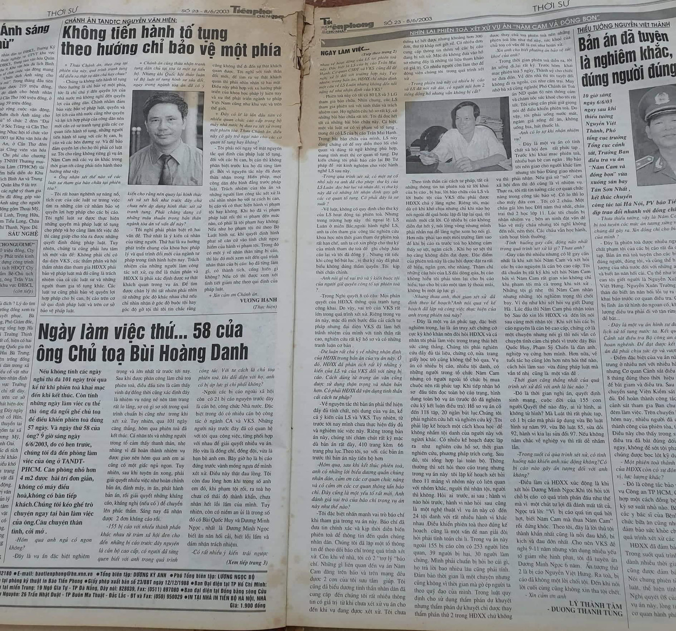 Bài báo ký tên chung của tác giả và ông Dương Thanh Tùng