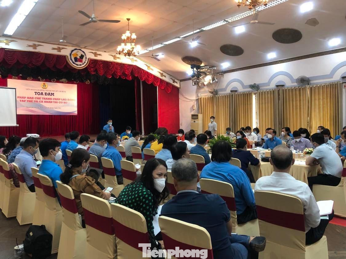 Tọa đàm thu hút sự quan tâm của công đoàn các đoàn thể, doanh nghiệp