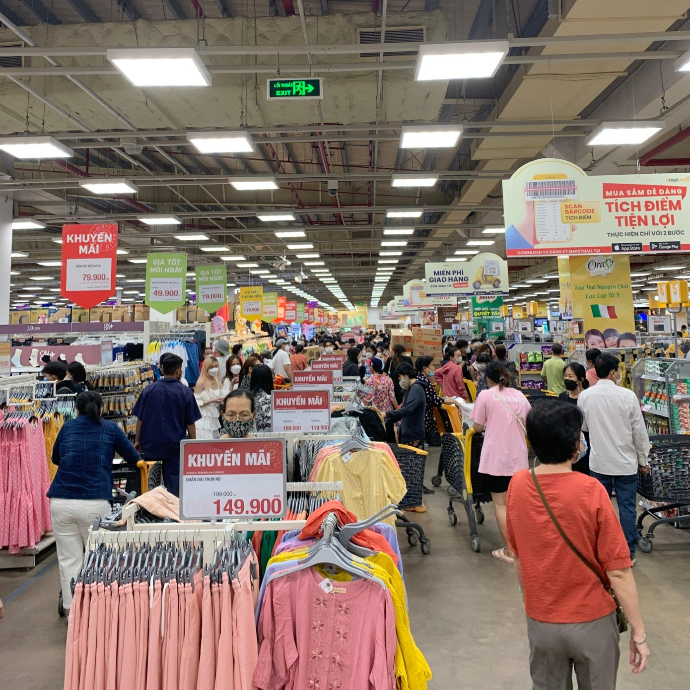 Các siêu thị nhộn nhịp trước lễ 2/9 Các siêu thị nhộn nhịp trước lễ 2/9