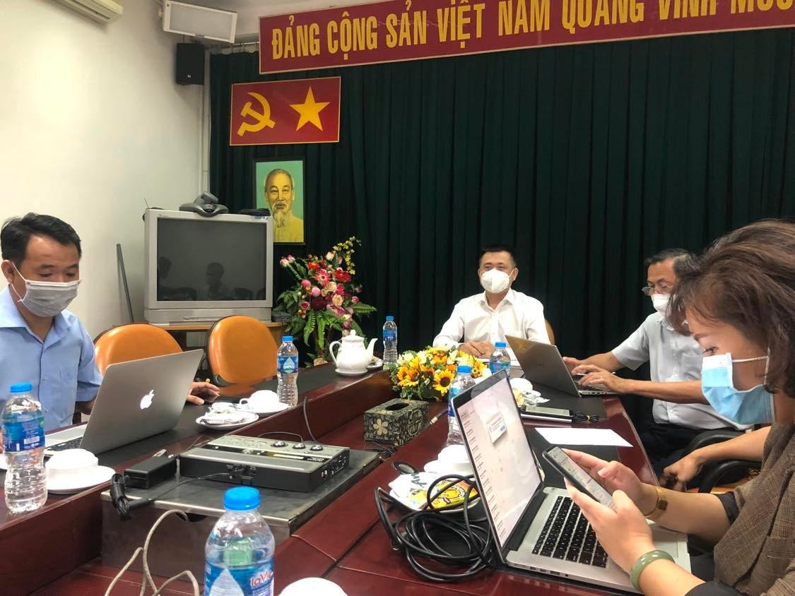 Vinacas tổ chức họp báo thông tin lô hàng container xuất khẩu sang Italia chiều muộn ngày 9/3