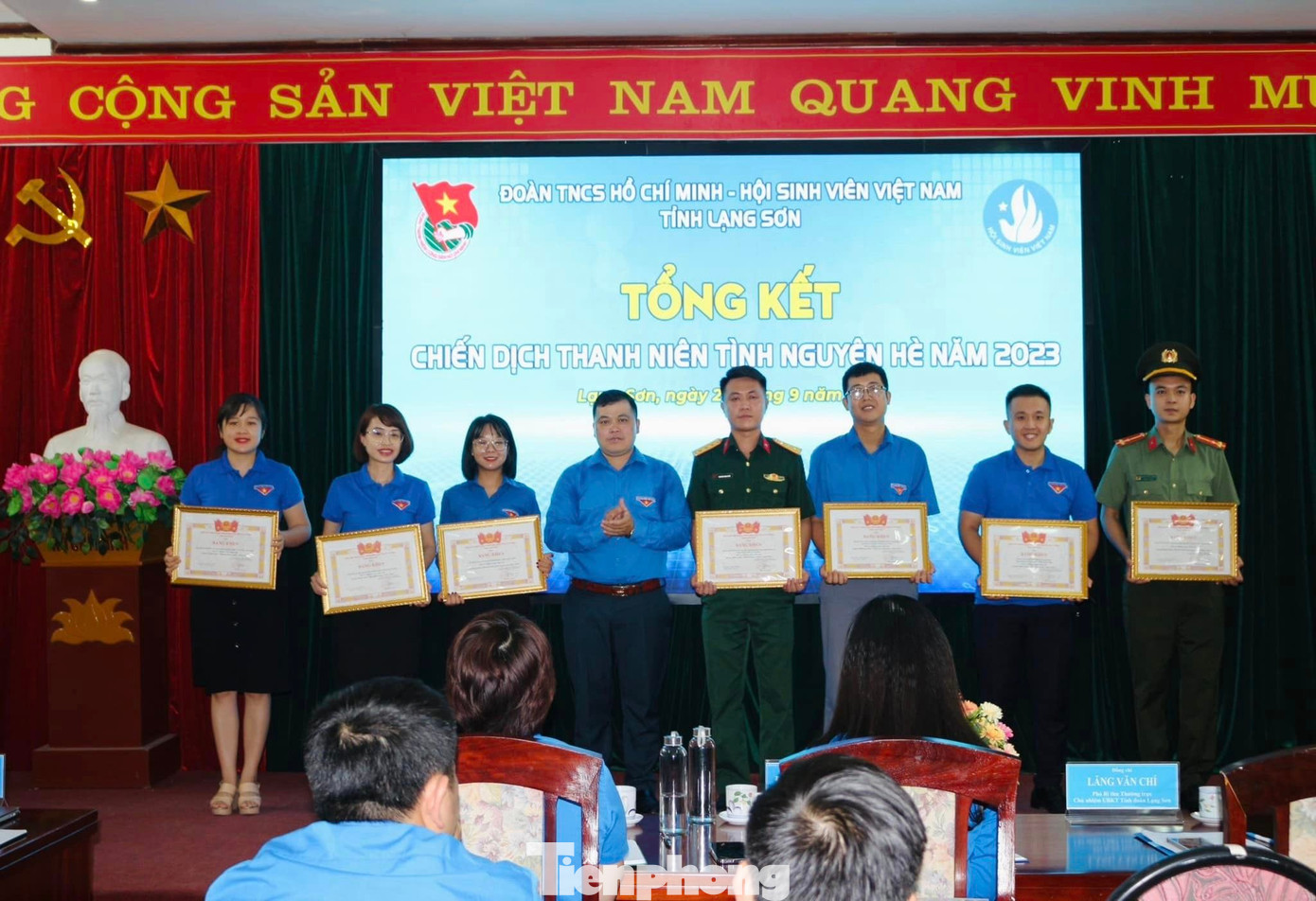 Các thủ lĩnh xuất sắc trong chiến dịch hè 2023 được tôn vinh.