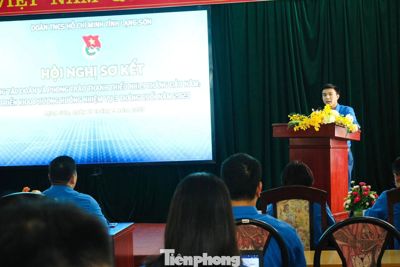 Các thủ lĩnh thanh niên chia sẻ kinh nghiệm công tác Đoàn, Hội và phong trào thanh thiếu nhi ở Lạng Sơn.