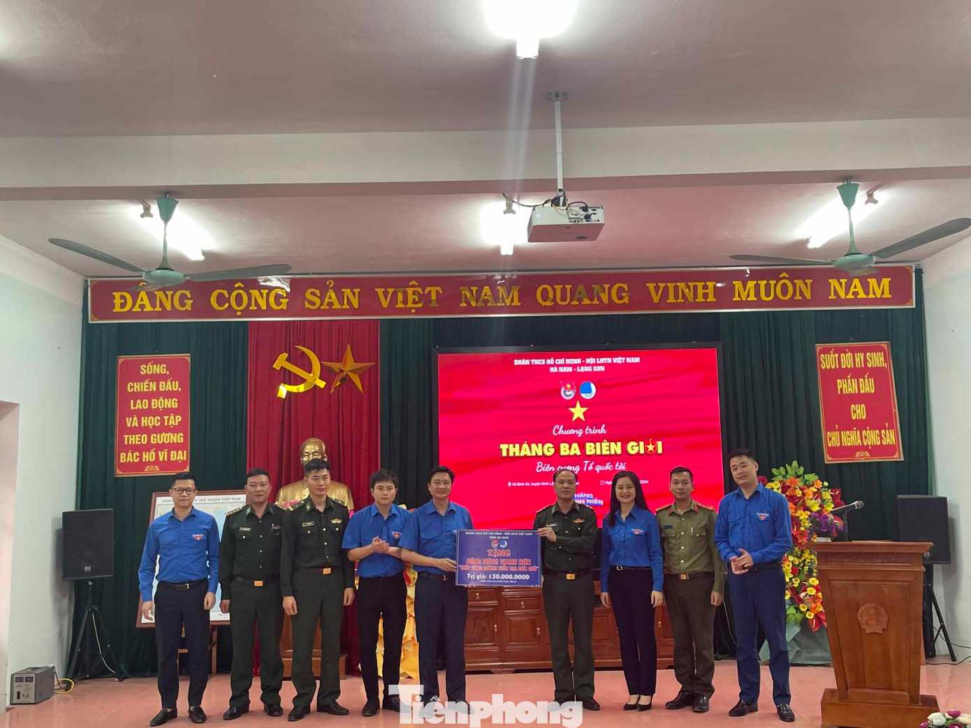 Nhiều công trình, phần việc hướng về biên cương Tổ quốc.