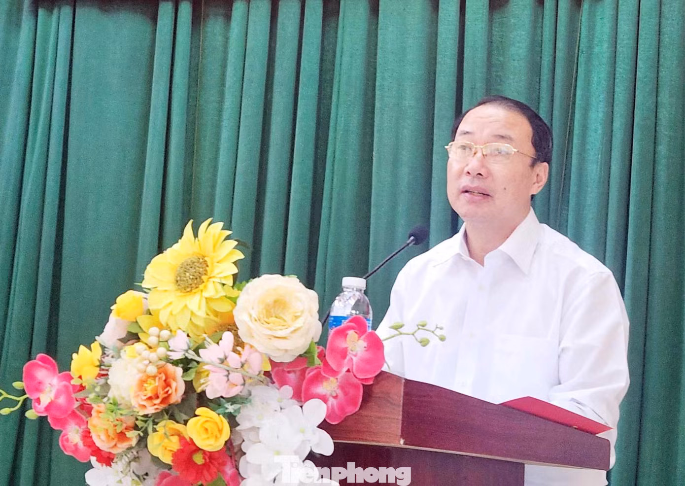 Chủ nhiệm Ủy ban Kiểm tra Tỉnh ủy Lạng Sơn Nguyễn Công Trưởng.