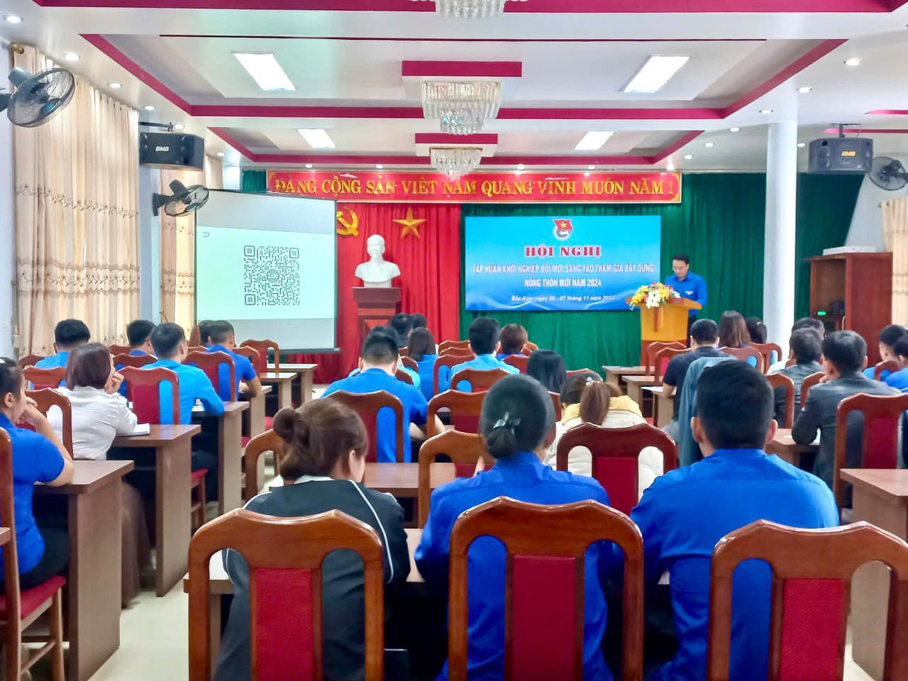 Quang cảnh hội nghị tập huấn.