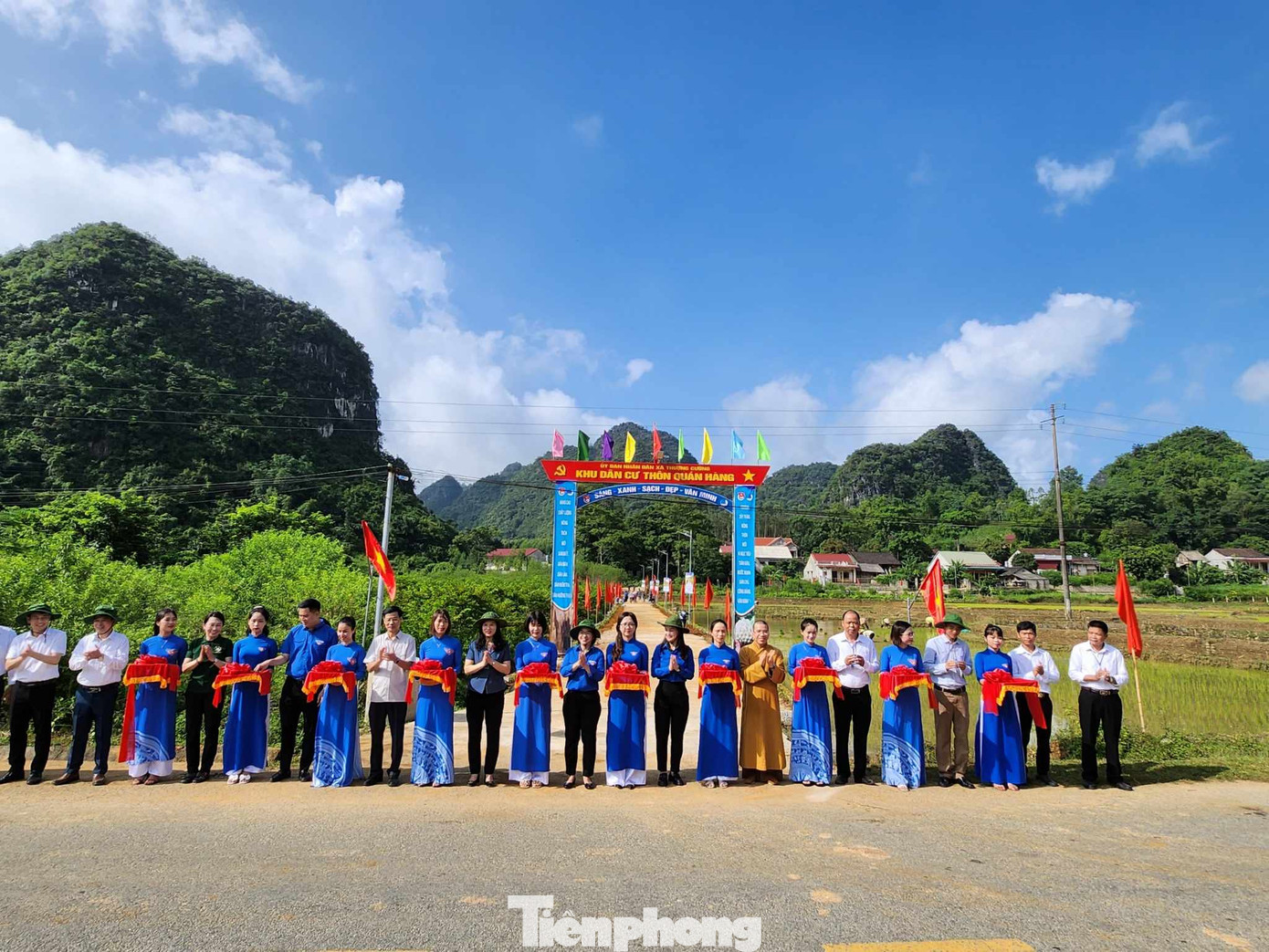 Mô hình thôn "sáng- xanh- sạch- đẹp" ở xã Thượng Cường, huyện Chi Lăng Mô hình thôn "sáng- xanh- sạch- đẹp" ở xã Thượng Cường, huyện Chi Lăng