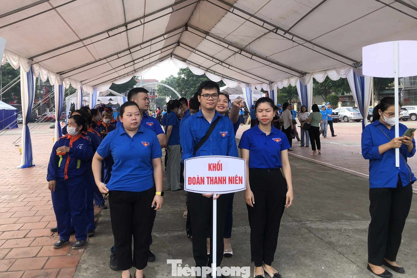 Lực lượng đoàn viên thanh niên Lạng Sơn tham gia hưởng ứng. Ảnh: Duy Chiến