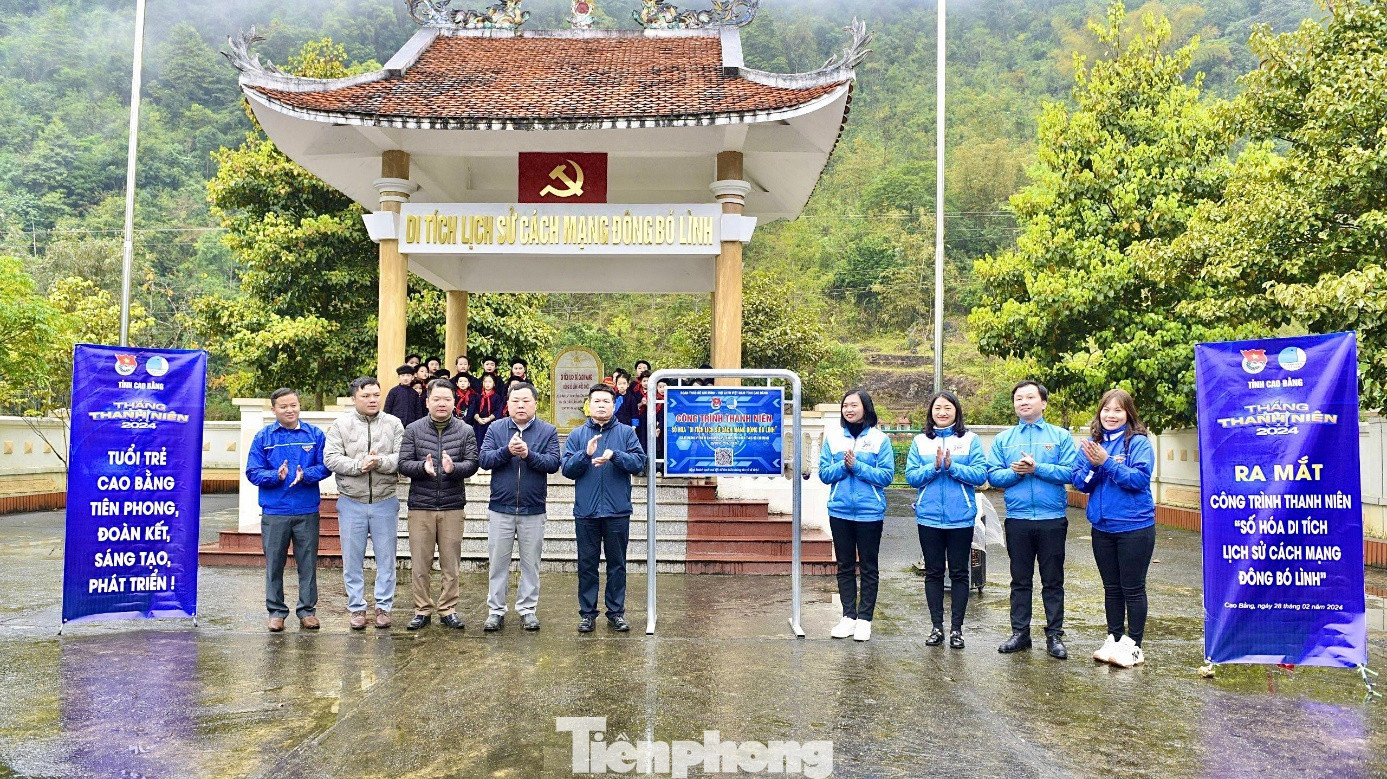 Công trình thanh niên trên quê hương cách mạng Cao Bằng.