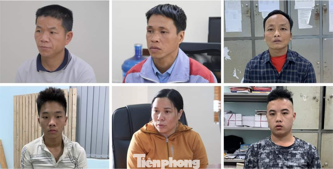 Sáu đối tượng trong đường dây buôn bán, vận chuyển ma túy ở Cao Bằng. Ảnh: CB Sáu đối tượng trong đường dây buôn bán, vận chuyển ma túy ở Cao Bằng. Ảnh: CB