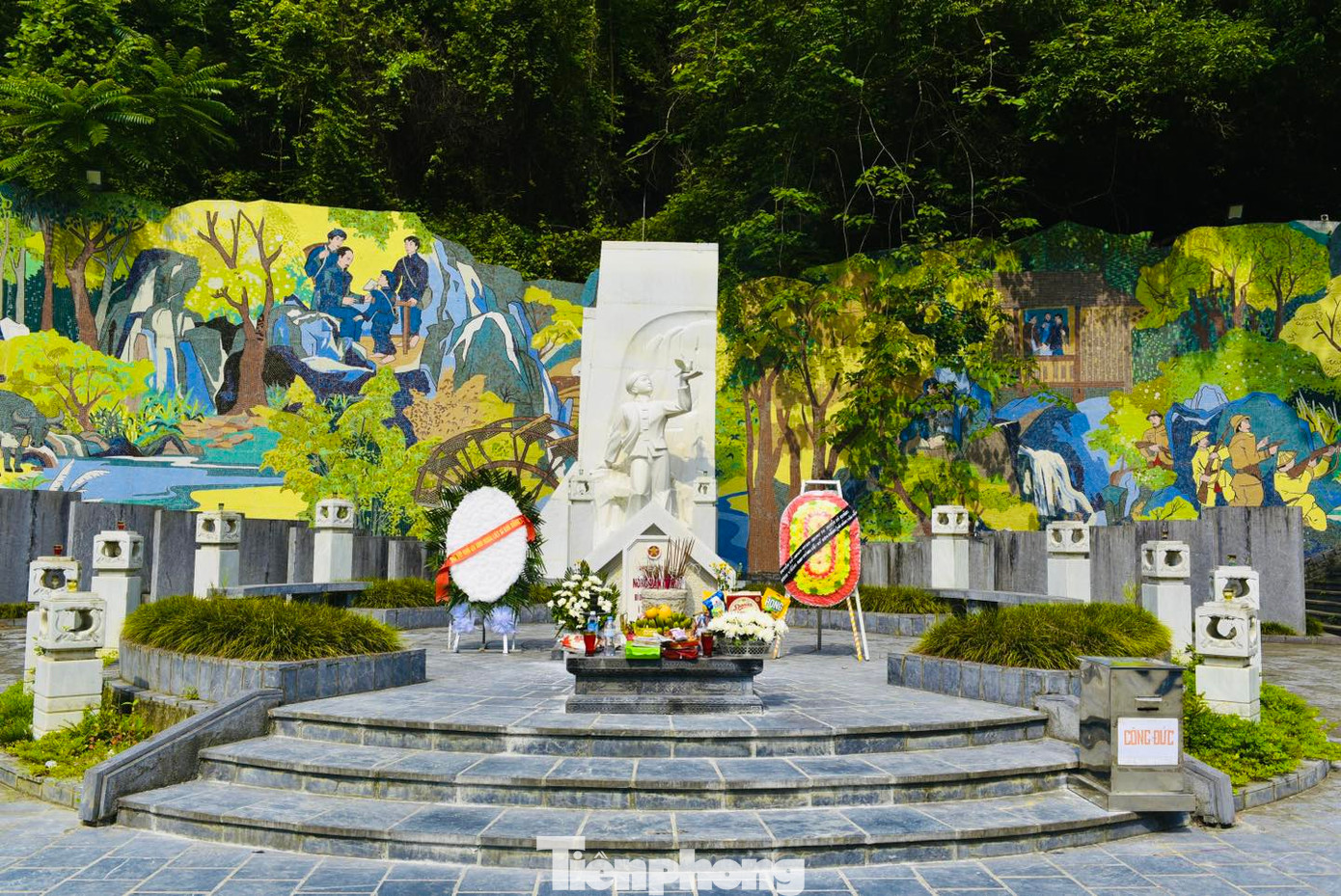 Khu di tích lịch sử Kim Đồng là " địa chỉ đỏ" giáo dục truyền thống cho thế hệ trẻ. Ảnh: Đ.L
