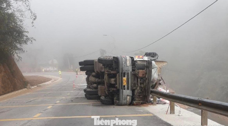 Hiện trường vụ tai nạn. Ảnh: Duy Chiến