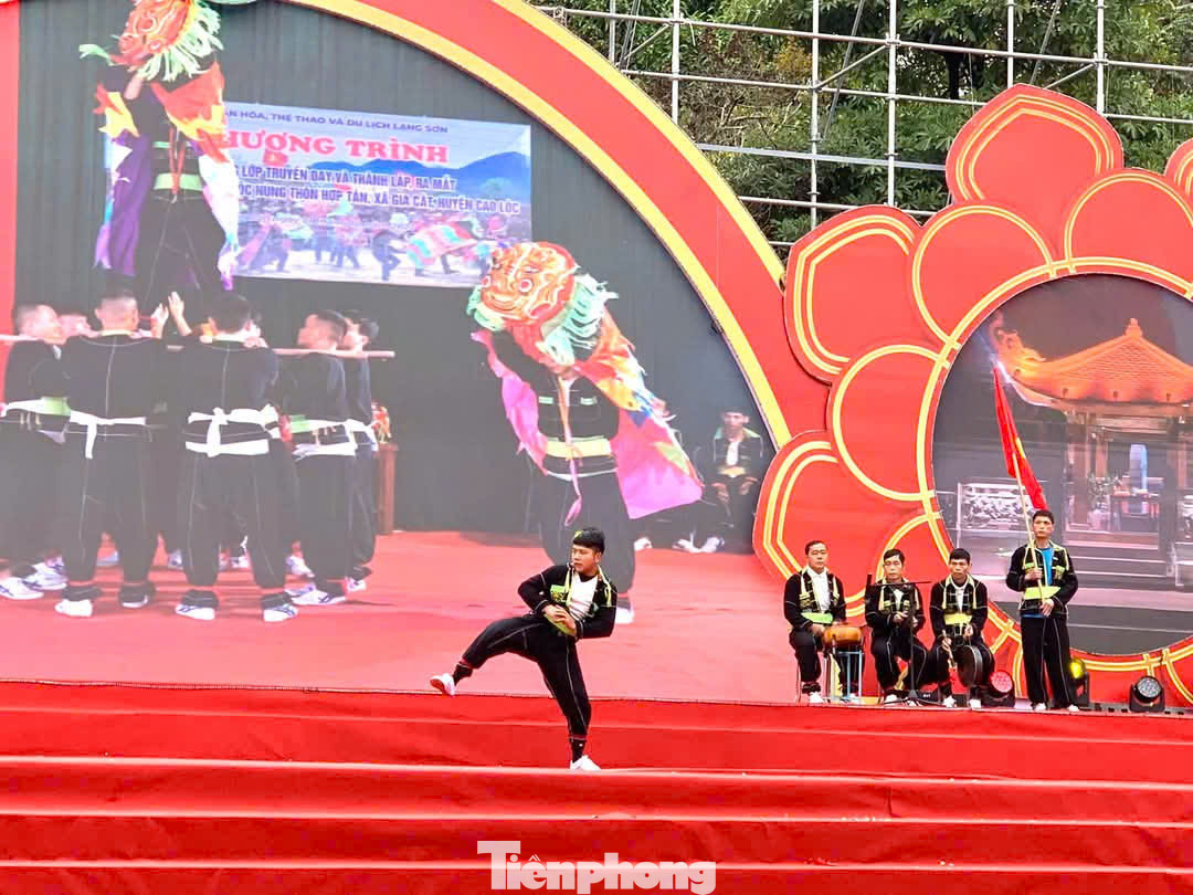 Biểu diễn, giao lưu võ cổ truyền dân tộc xứ Lạng.