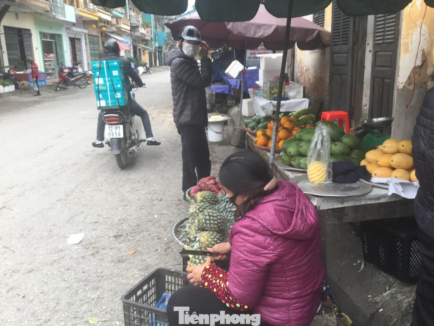 Bắt đầu từ 16h ngày hôm nay (6/5), tất cả các hàng quán vỉa hè ở thành phố Lạng Sơn phải dừng hoạt động .Ảnh: Duy Chiến
