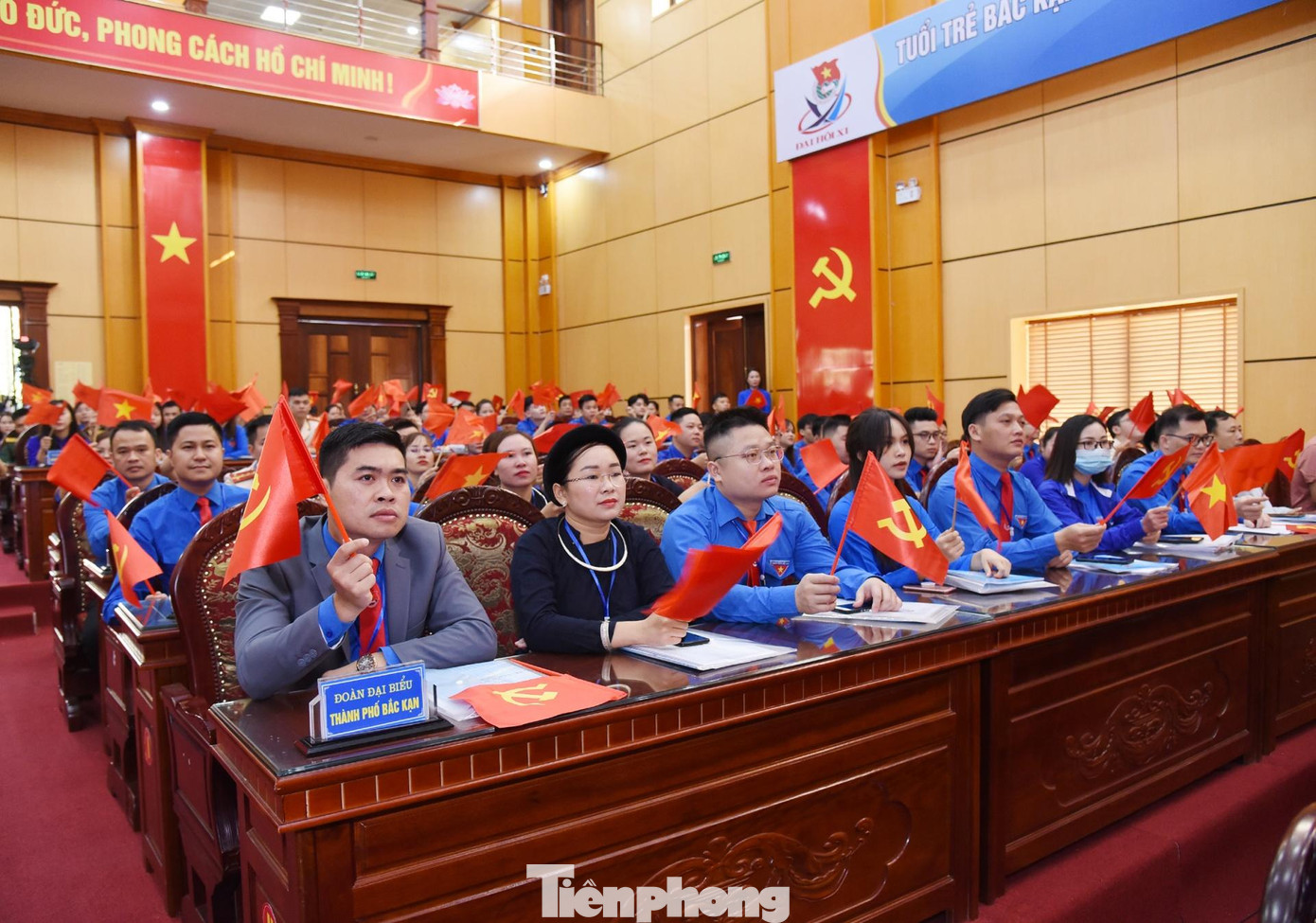 Thế hệ trẻ Bắc Kạn thể hiện quyết tâm nỗ lực, giành nhiều thành tích hơn nữa - Ảnh: BK