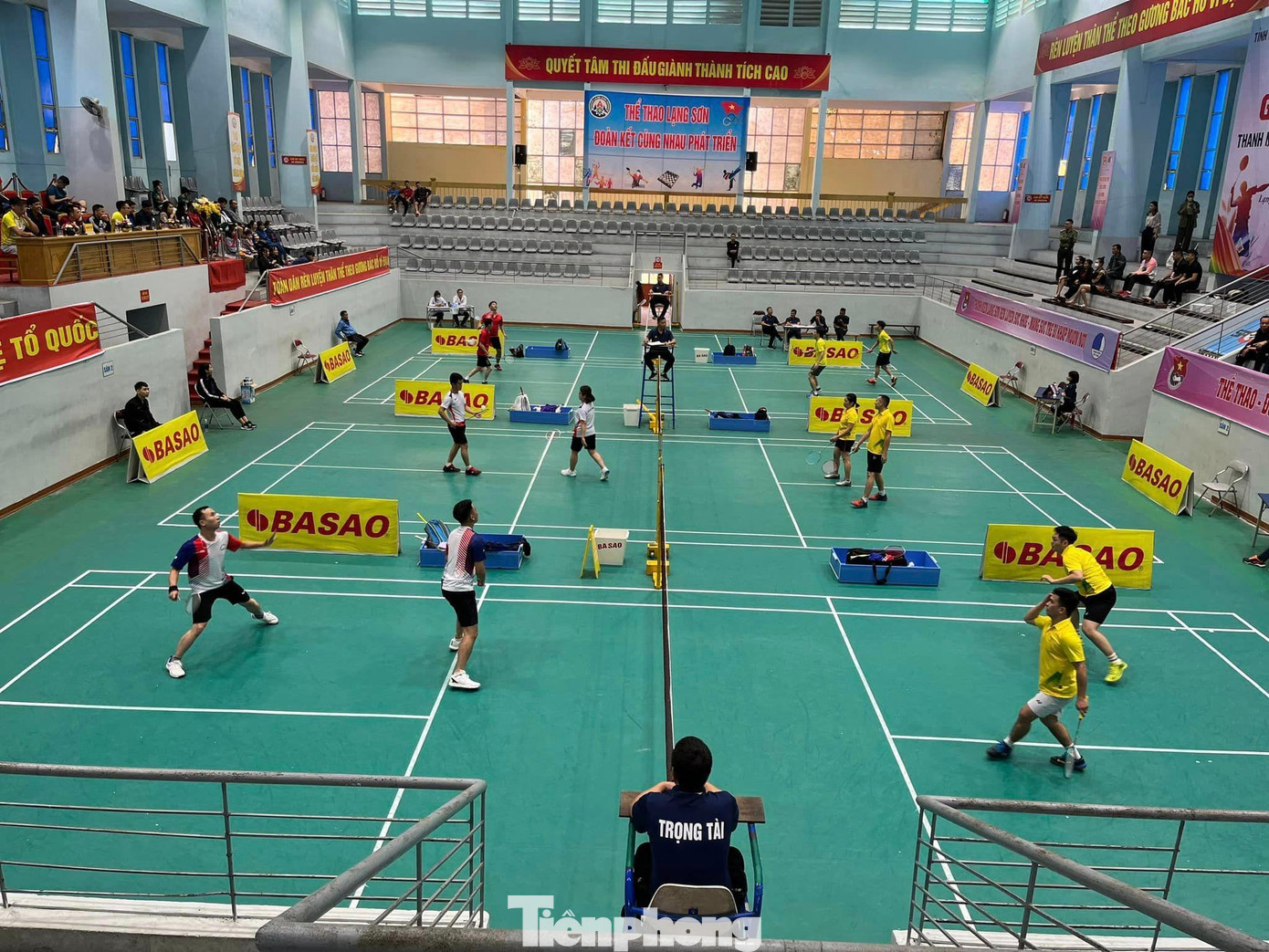 Sau lễ Khai mạc, các trận thi đấu diễn ra sôi nổi, hào hứng - Ảnh: Duy Chiến