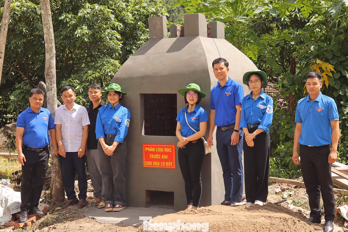 Các công trình, phần việc thanh niên bảo vệ môi trường. Ảnh: Duy Chiến