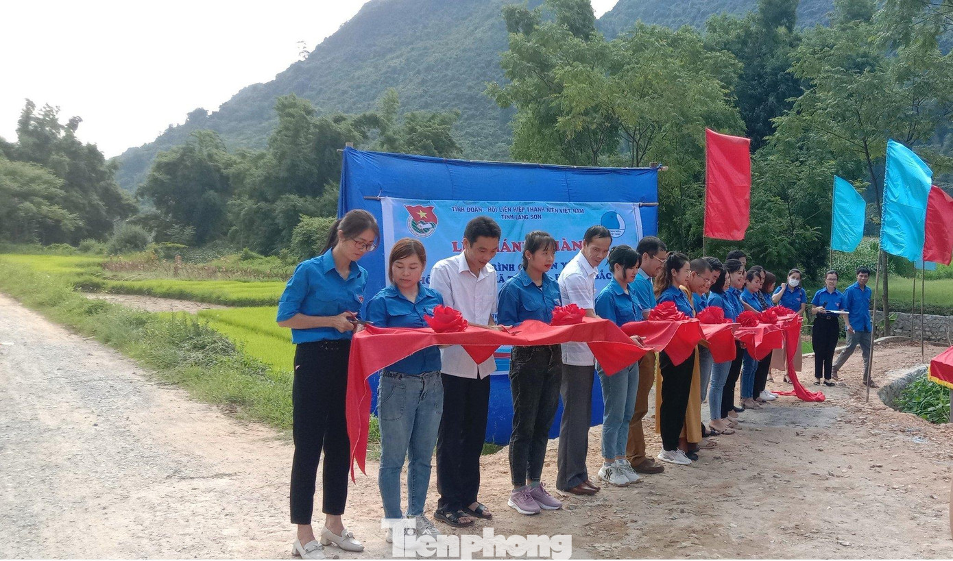 Khánh thành các công trình phúc lợi xã hội -Ảnh: Duy Chiến