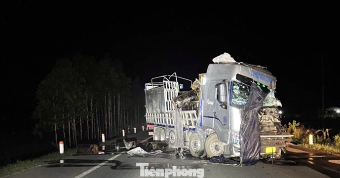 Hiện trường vụ tai nạn. Ảnh: TL