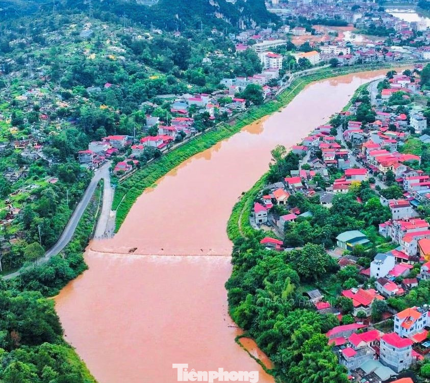 Các sông, suối ở Lạng Sơn mực nước lên cao. Ảnh: TL