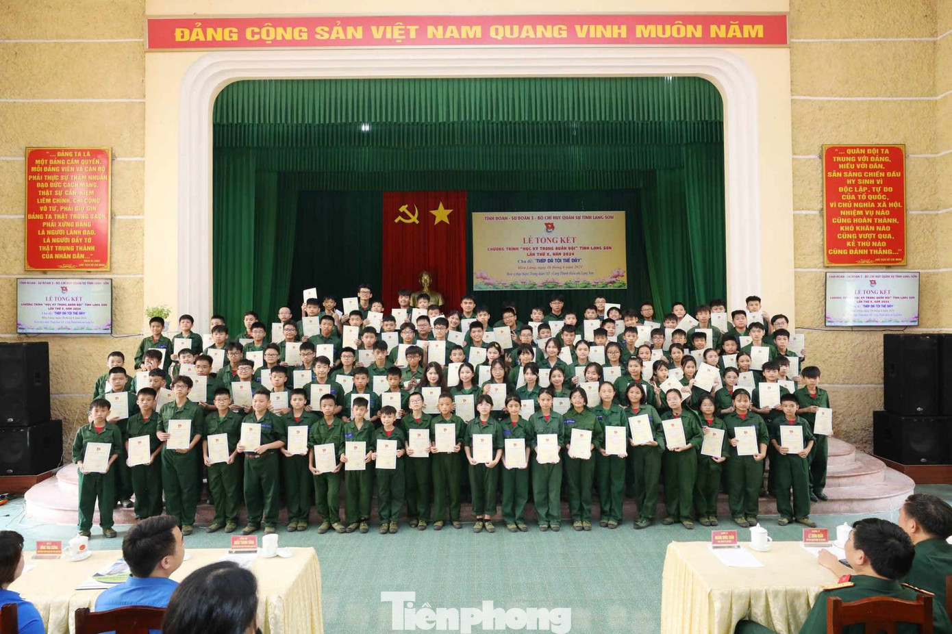 Hân hoan pha lẫn bịn rịn chia tay với chương trình "Học kỳ Quân đội"