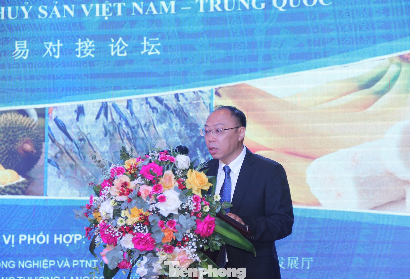 Ông Châu Bình - Tuần thị viên cấp 2 chính quyền nhân dân thành phố Sùng Tả, tỉnh Quảng Tây, Trung Quốc (ảnh: Duy Chiến).