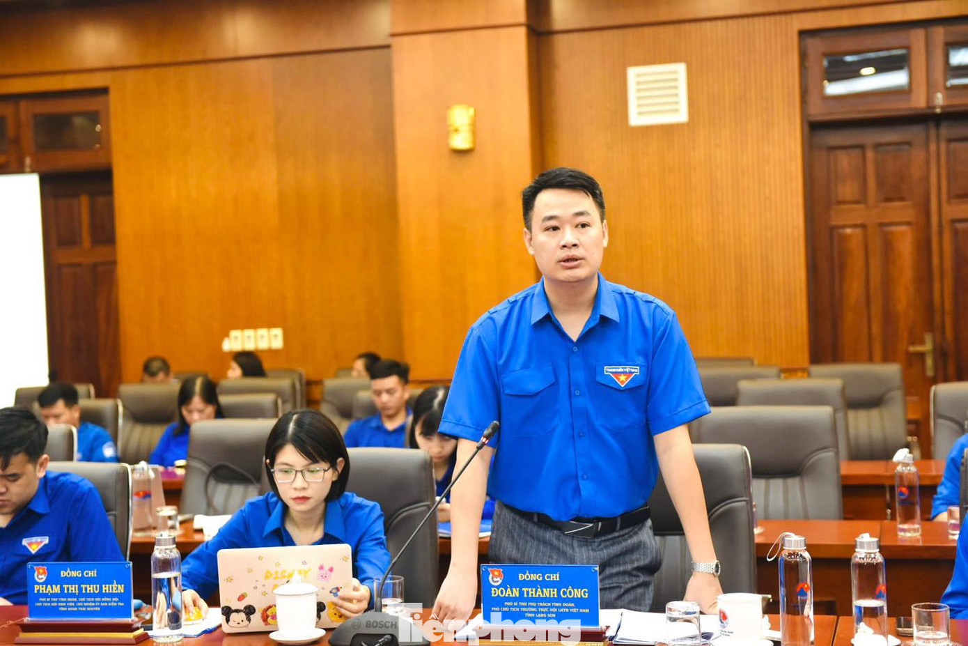 Đại diện Tỉnh Đoàn các tỉnh trong cụm phát biểu tham luận. Đại diện Tỉnh Đoàn các tỉnh trong cụm phát biểu tham luận.