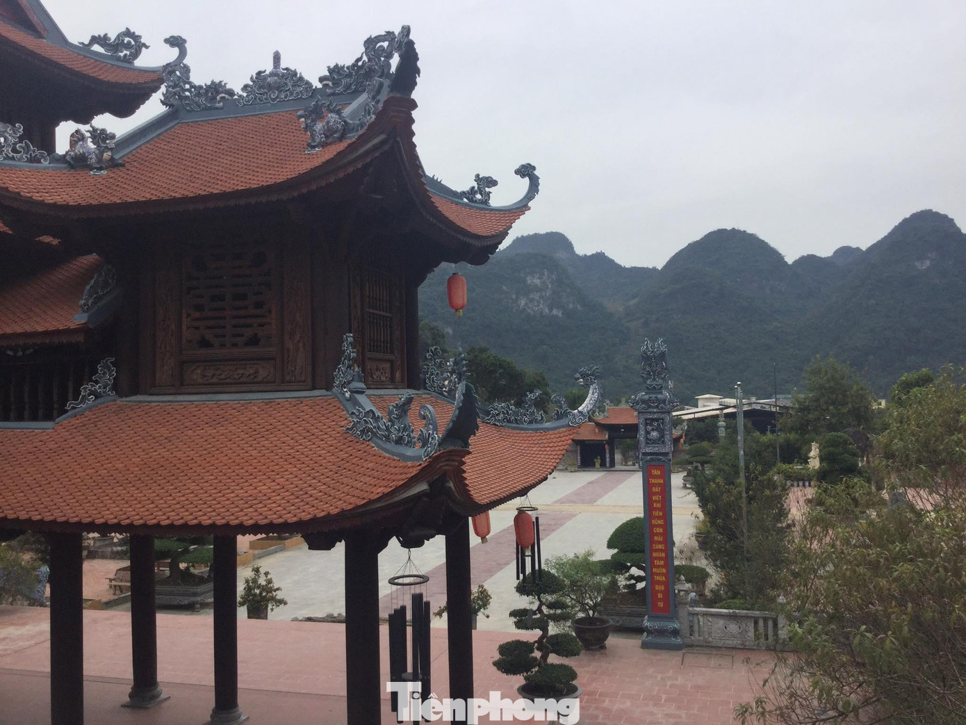 Nằm ở sát biên giới Việt - Trung, chùa Tân Thanh có vị trí quan trọng - Ảnh: Duy Chiến Nằm ở sát biên giới Việt - Trung, chùa Tân Thanh có vị trí quan trọng - Ảnh: Duy Chiến