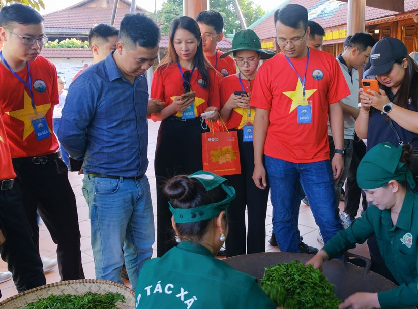 Tham quan các mô hình phát triển kinh tế tại tỉnh Thái Nguyên.