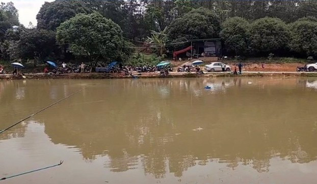 Hiện trường, nơi xảy ra vụ tai nạn đáng tiếc. Ảnh: TL Hiện trường, nơi xảy ra vụ tai nạn đáng tiếc. Ảnh: TL