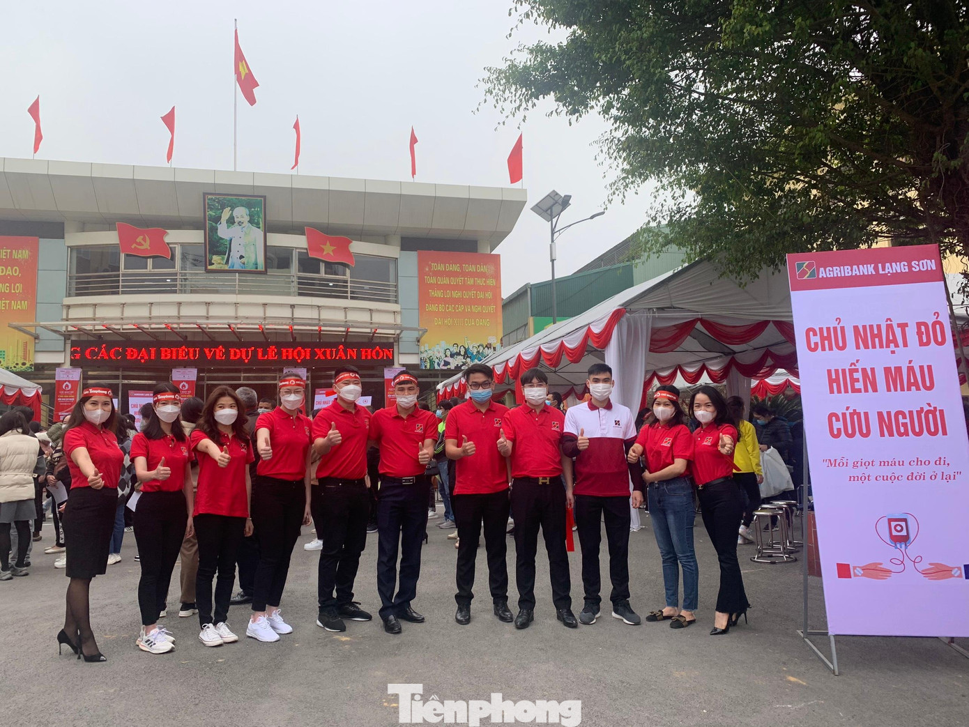 Hiến máu cứu người vừa là vinh dự vừa là trách nhiệm của giới trẻ Lạng Sơn -Ảnh: Duy Chiến